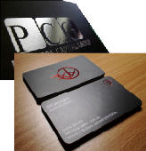 foil business cards